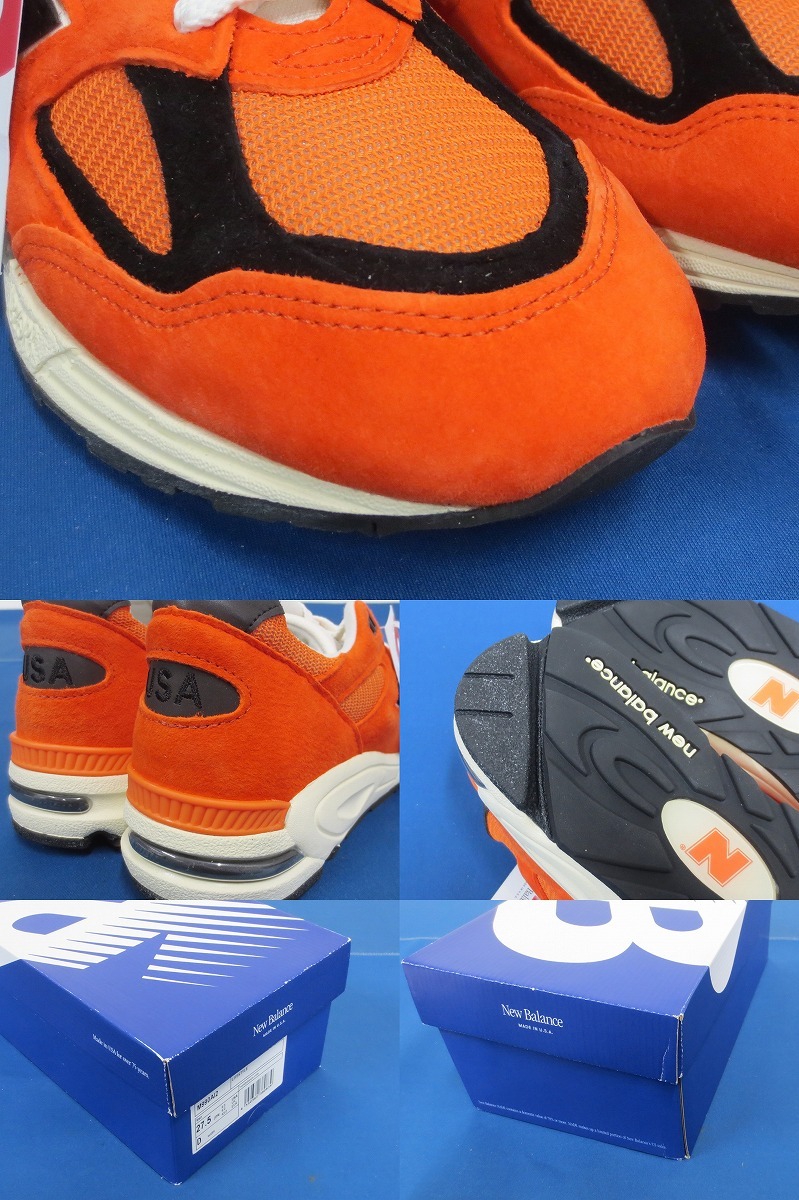  не использовался *New Balance 990V2 BY TEDDY SANTIS *ORANGE~ M990AI2 Made In USA [ New balance /teti* солнечный tis/ orange ] (5667)