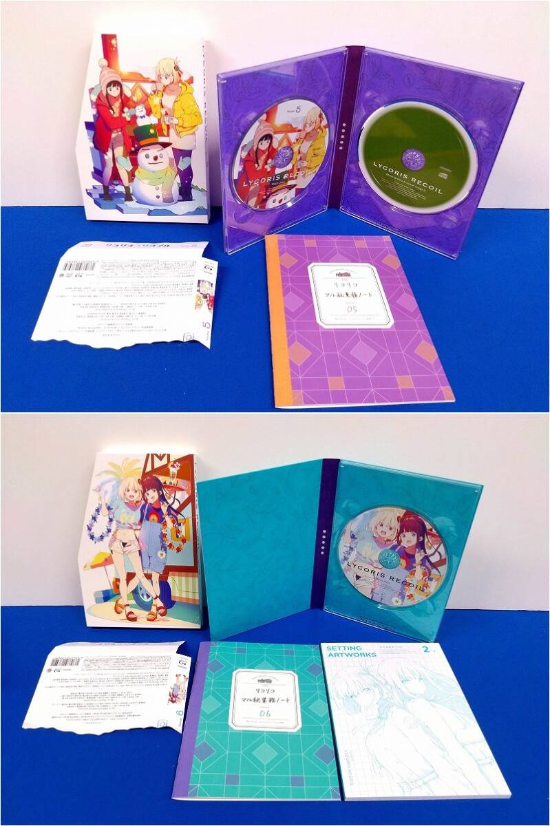 【Blu-ray】アニメ リコリス・リコイル 全6巻セット②☆完全生産限定版☆収納ボックス付き（5723）_画像5