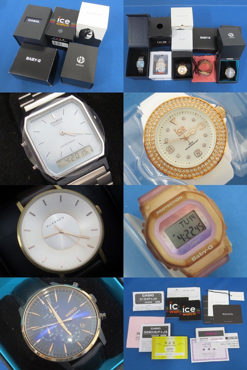 1円～★ブランド腕時計 まとめ売り 約80点セット ＜BABY-G/G-SHOCK/Daniel Wellington/NIXON/SEIKO 等＞ ※ジャンク・現状渡し※ (5783)_画像3