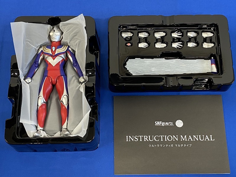  Bandai S.H.Figuarts( подлинный . гравюра производства закон ) Ultraman Tiga мульти- модель фигурка вскрыть settled * текущее состояние доставка (5696)