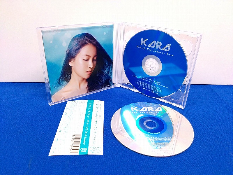 【CD】KARA サンキュー サマーラブ /ソロver.☆5点セット☆帯付き（5789）_画像2