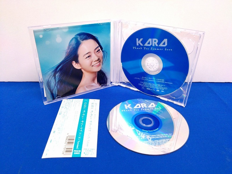 【CD】KARA サンキュー サマーラブ /ソロver.☆5点セット☆帯付き（5789）_画像3
