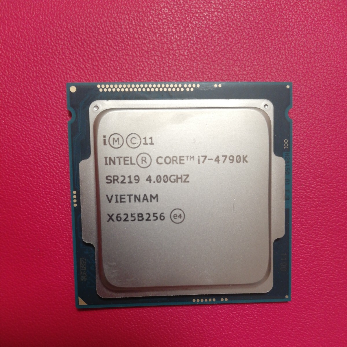 Intel Core i7 4790K SR219 3.50GHz 状態が悪い！の画像1