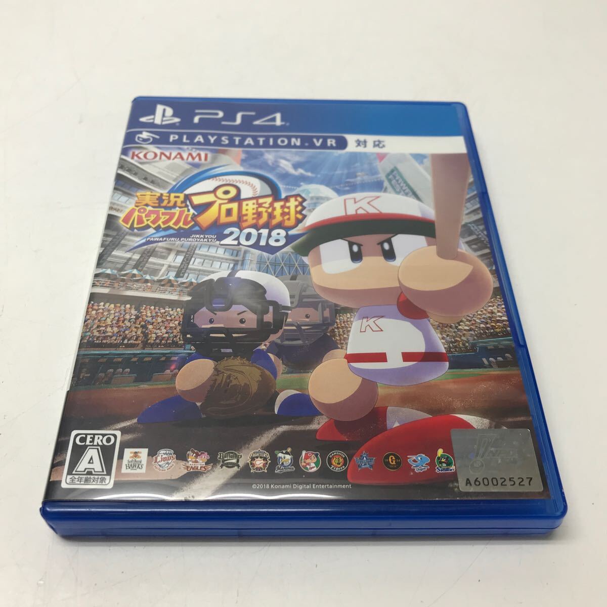 A540★Ps4ソフト 実況パワフルプロ野球 2018【動作品】_画像1