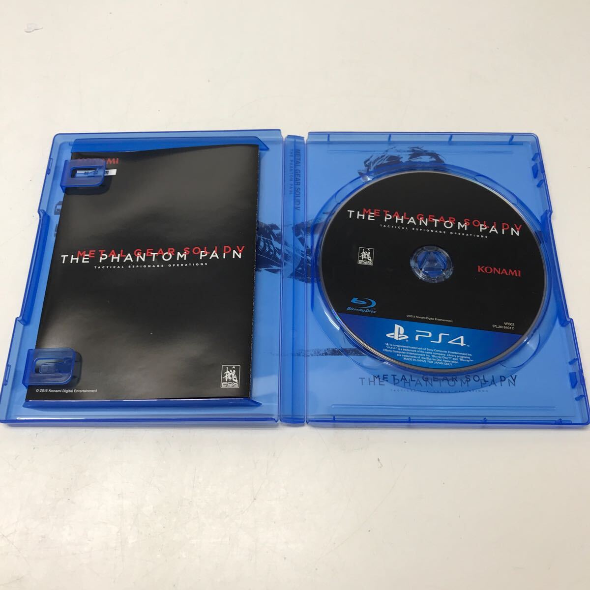 A551*Ps4 soft METAL GEAR SOLID V:THE PHANTOM PAIN[ operation goods ]
