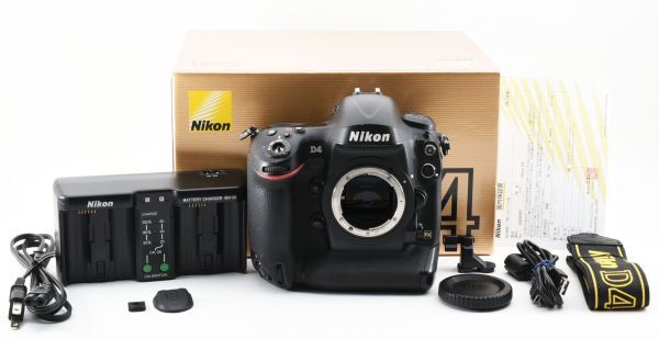★美品★ Nikon ニコン D4 Body ボディ 元箱・付属品付_画像1