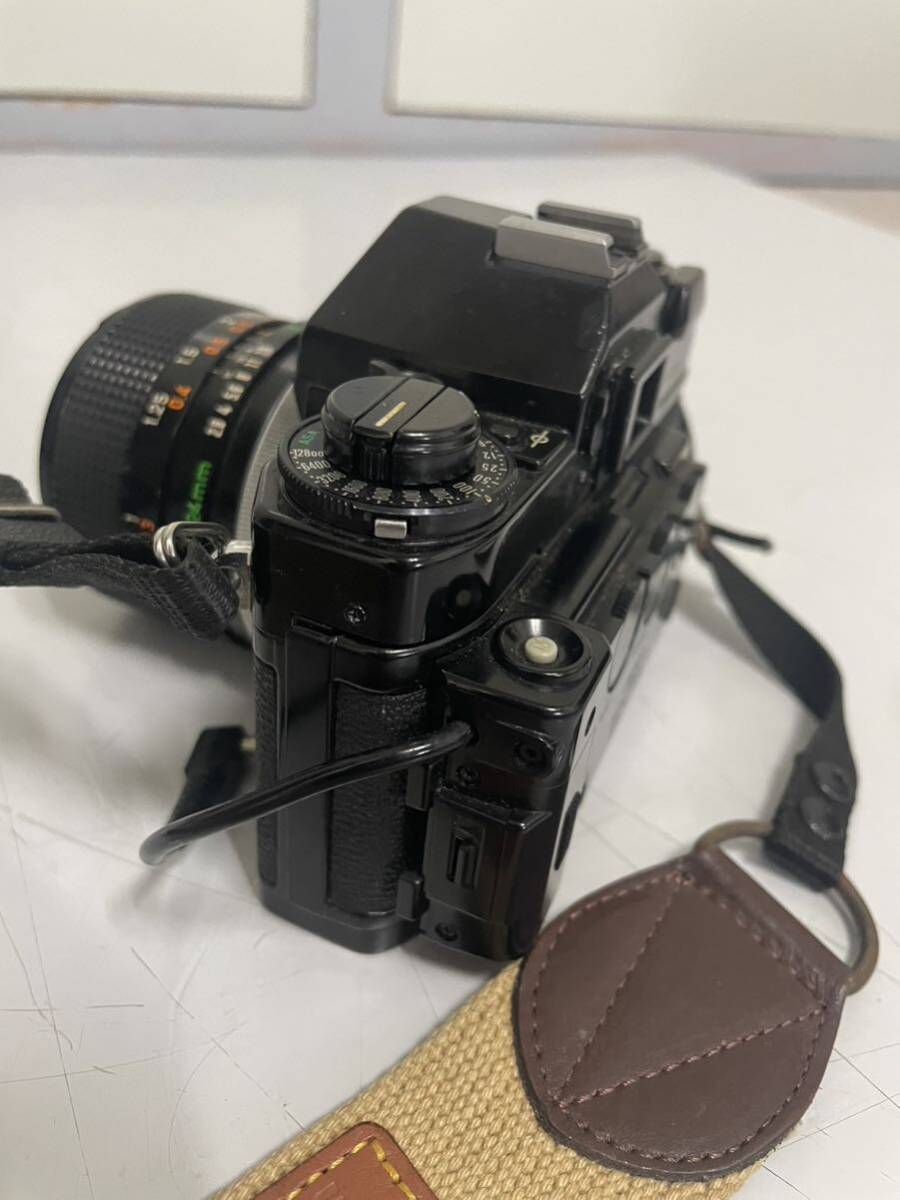 D05015 キャノン Canon A-1 FD 24mm 1:2.8 S.S.C. フィルムカメラ 一眼レフ ブラック _画像6