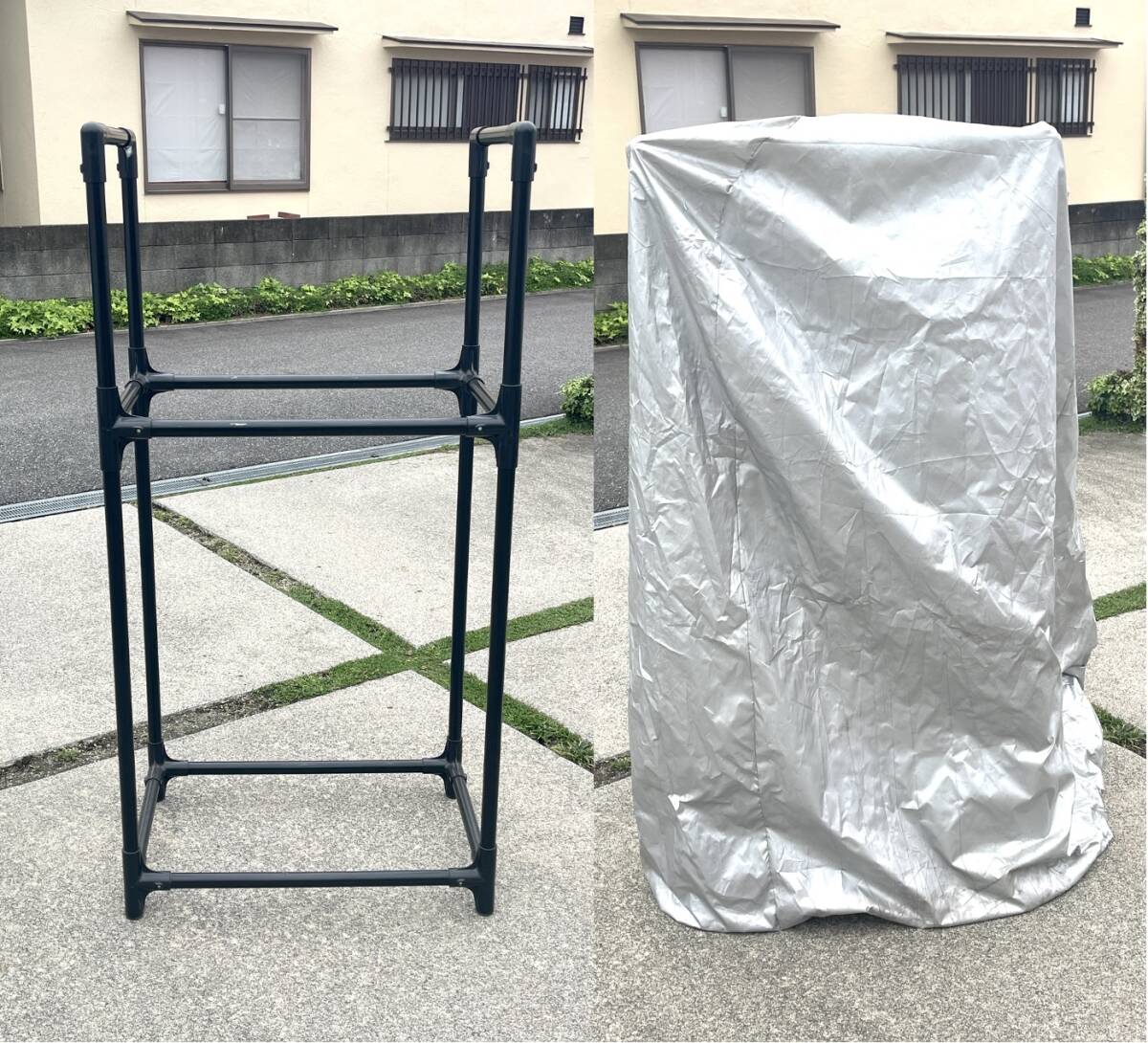 * free shipping * Iris o-yama large minivan *RV for tire rack cover (CV-710) attaching width 71× depth 45× height 144cm, withstand load 120kg KTL-710C