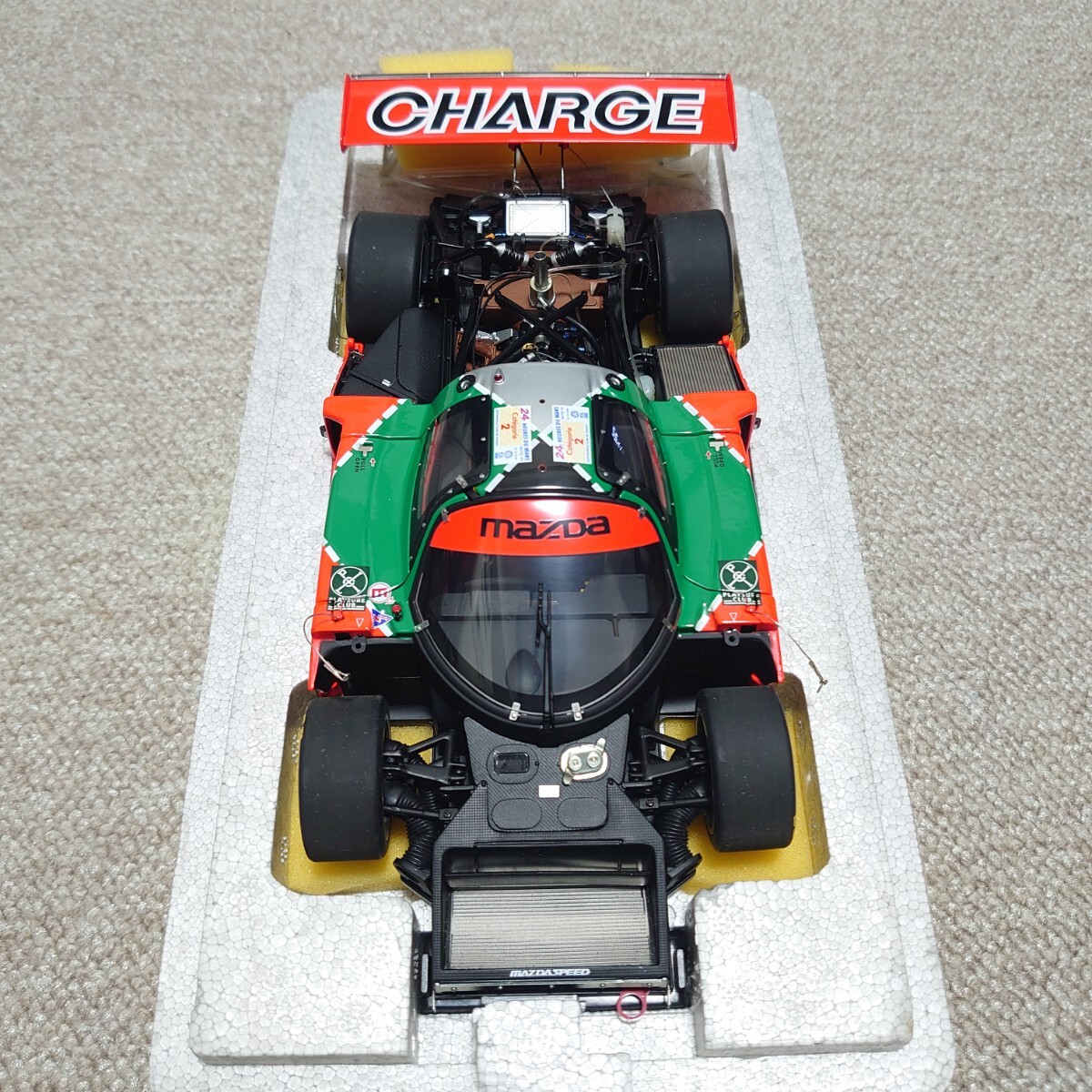 AUTOart オートアート 1/18 Mazda マツダ 787B ルマン優勝 1991 89144_画像4