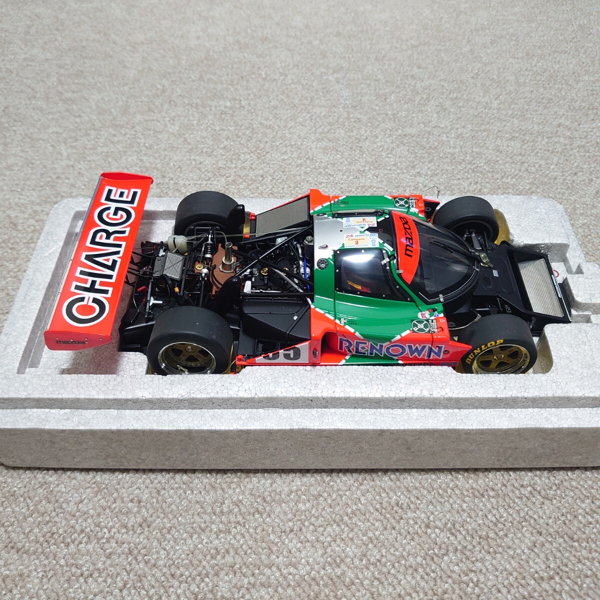 AUTOart オートアート 1/18 Mazda マツダ 787B ルマン優勝 1991 89144_画像7