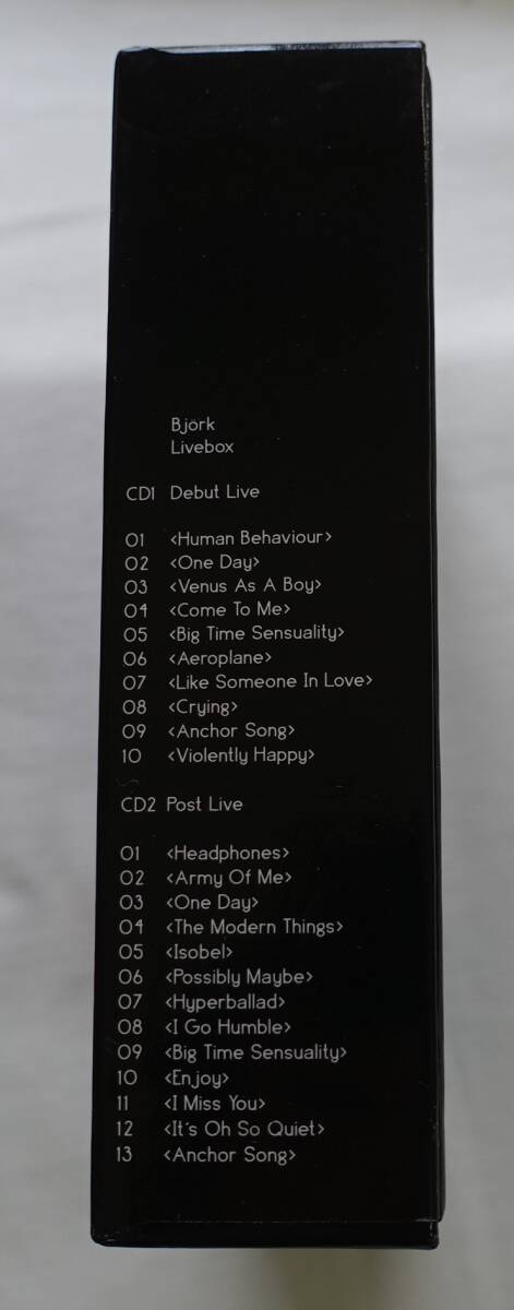 CD-＊M62■Bjork ビョーク　Live BOX 4CD＋DVD　EU盤■_画像3