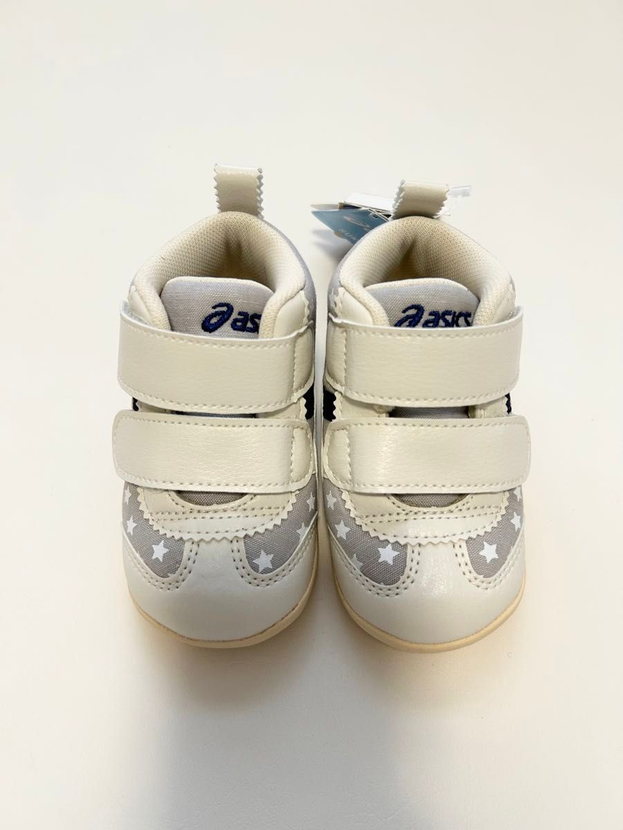 asics KiDS スクスク ファブレ FIRST CT3 グレー 12.5cm