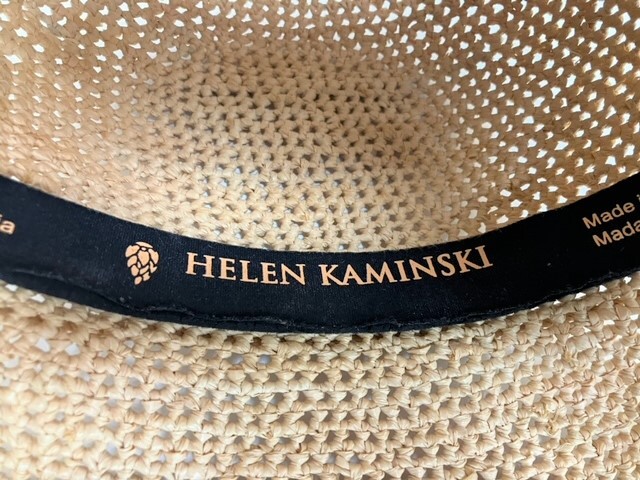 ☆良品 HELEN KAMINSKI ヘレンカミンスキー ラフィアハット 天然素材麦わら帽子☆の画像7