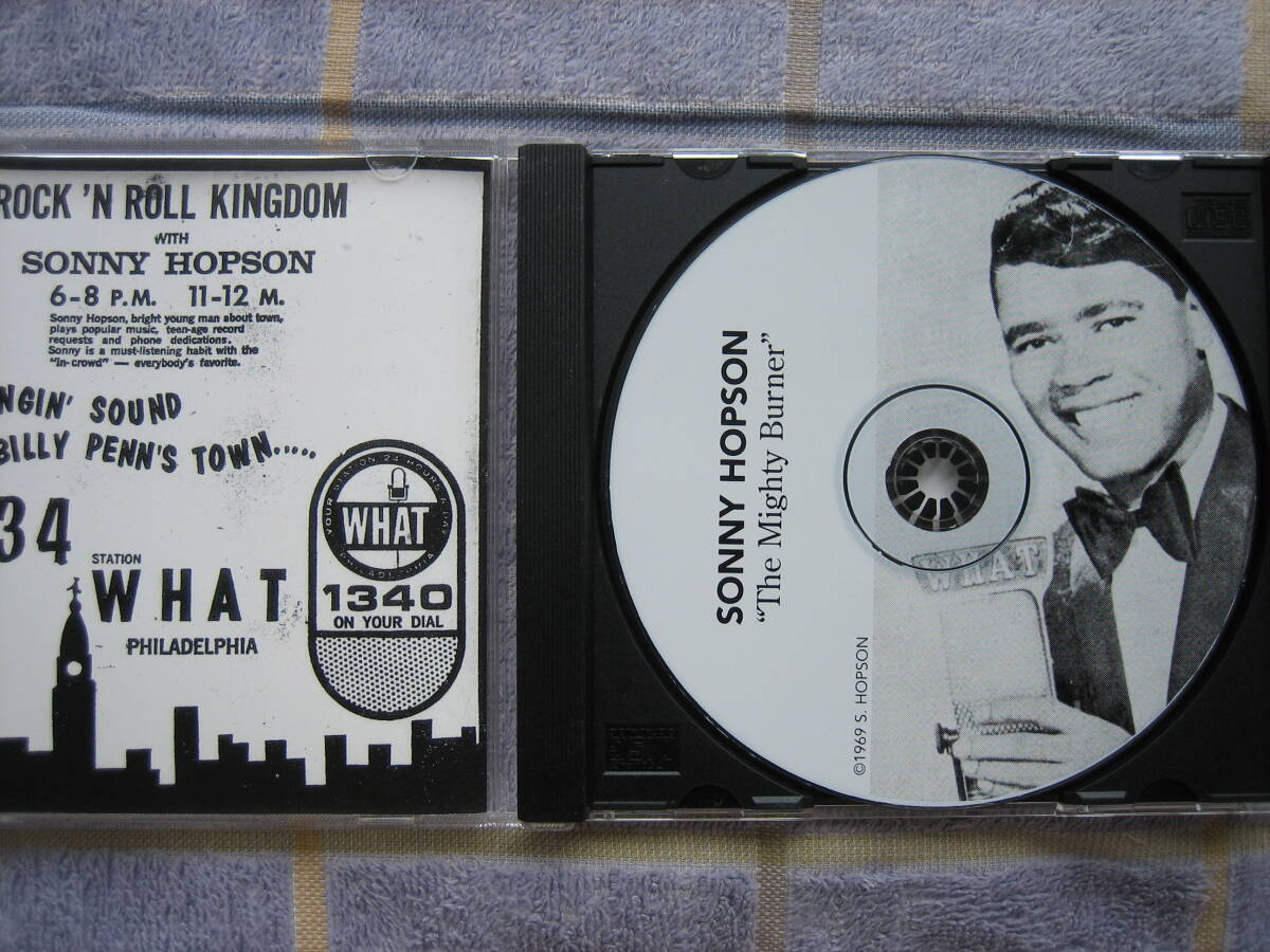 CD　SONNY HOPSON　ORIGINAL 1969 PHILADELPHIA AM RADIO BROADCAST　輸入盤・中古品　ソニーホプソン_画像2