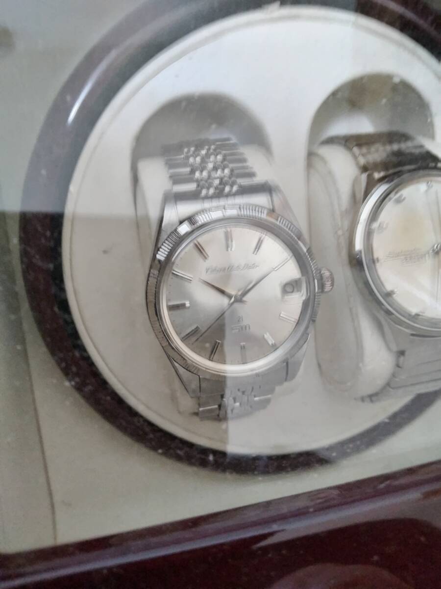 古い腕時計　CITIZEN　AUTO DATER　PARAWATER　自動巻き　21JEWELS　稼働品　美品　36.5ｍｍ 　　_画像9