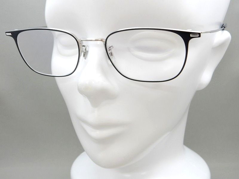 E5 eyevan/E5 アイヴァン 度入りレンズ メガネ/眼鏡フレーム/アイウェア m4 - MBK / ST 【g93y1】_画像1