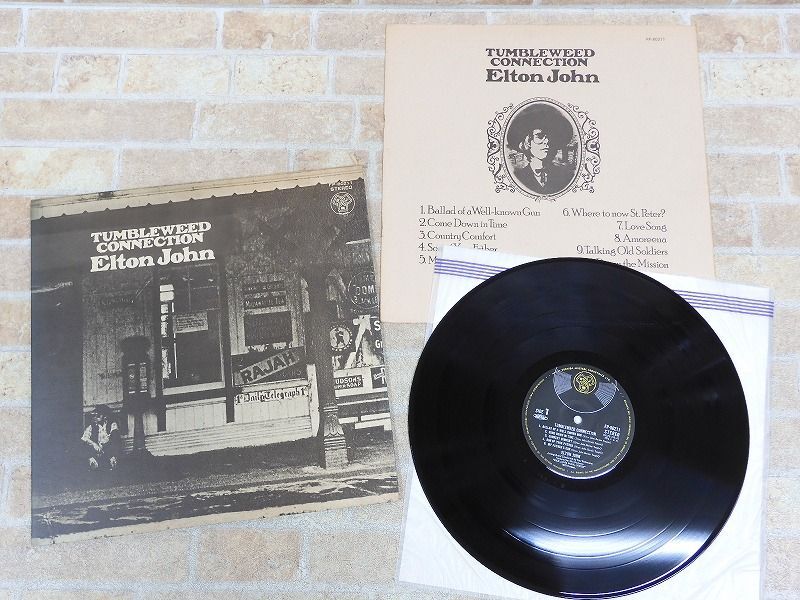 TUMBLEWEED CONNECTION/ELTON JOHN/エルトン・ジョン アナログレコード/LP 【3009y1】_画像1