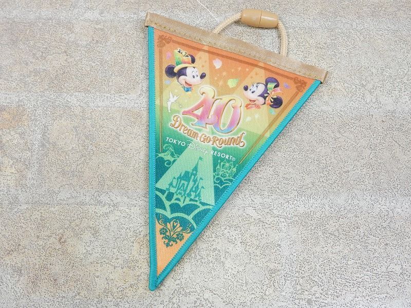 Disney/ディズニーランド 40周年 半袖Tシャツ/スティックバルーンetc グッズセット 【6458y1】_画像5