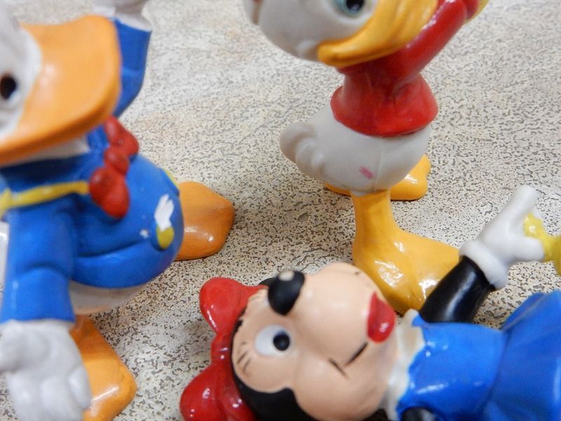  Disney BULLYLAND Mickey Mouse / Minnie Mouse / Donald etc. PVC figure set [7379y1]