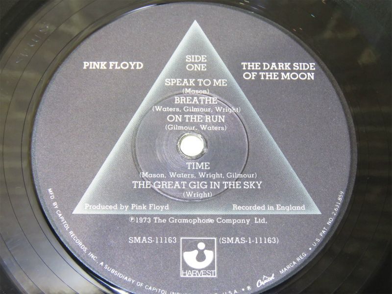 PINK FLOYD THE DARK SIDE OF THE MOON pink floyd madness LP record poster 2 sheets attaching western-style music lock [1050mk]