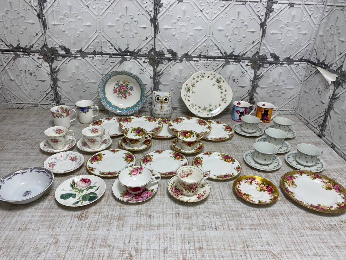 ★a-279　ROYAL系陶器まとめて ROYAL ALBERT ロイヤルアルバート ROYAL Limoges リモージュ ROYAL Doulton など まとめて 約8.6㎏ _詳細は添付画像にあります、ご覧ください。