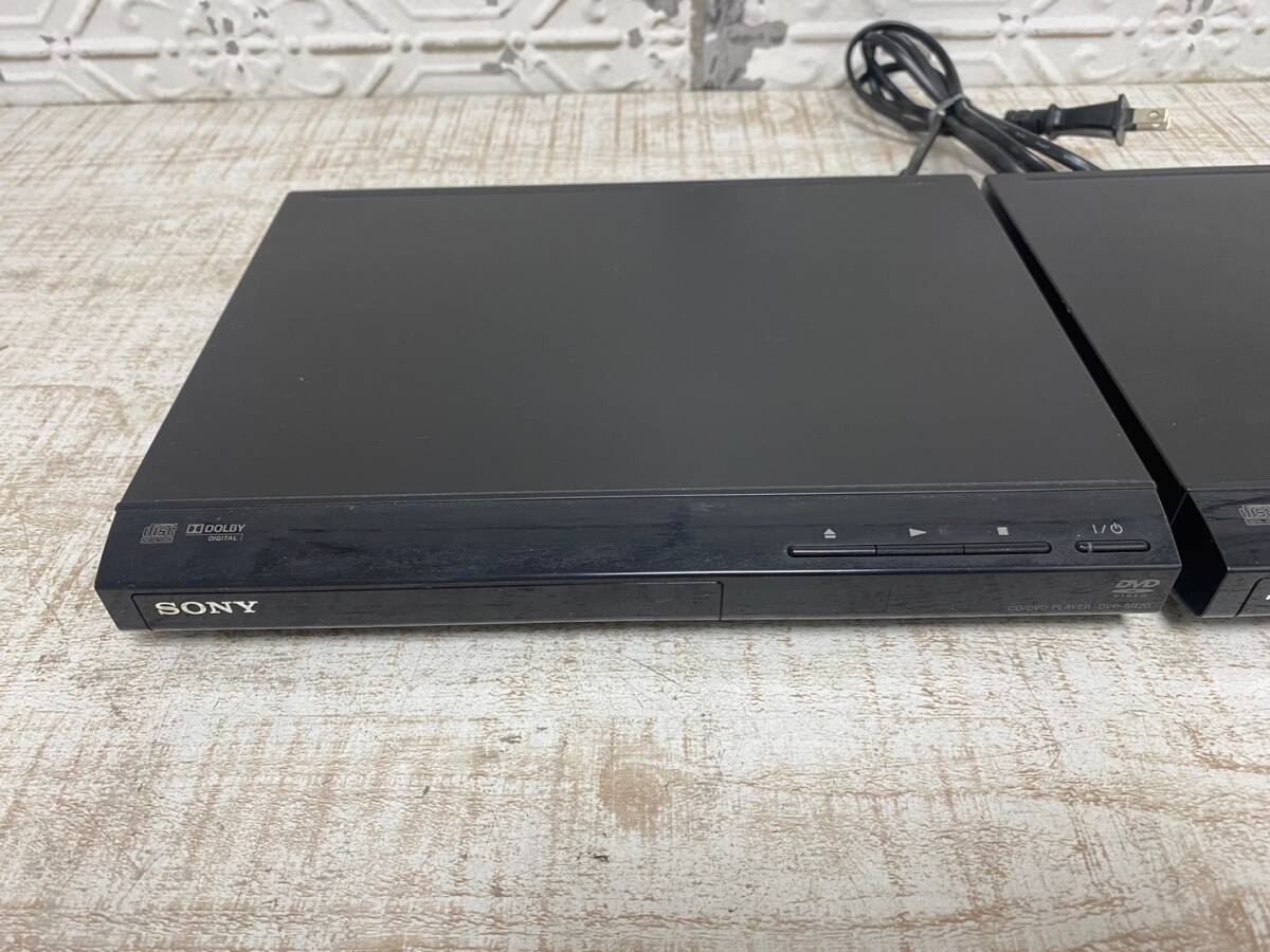 ★a-104 SONY ソニー DVDプレーヤー DVP-SR20 2台セット_画像2