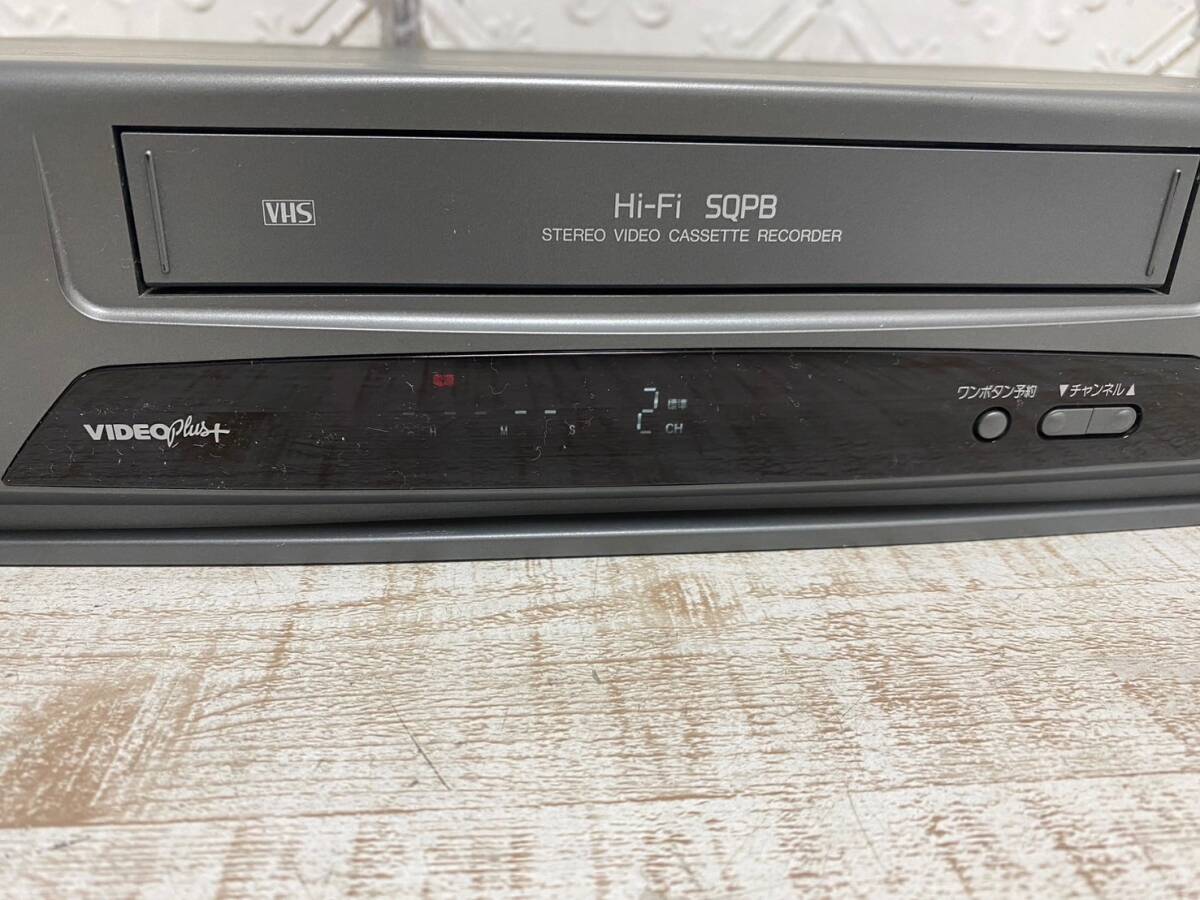 ★a-107　MITSUBISHI ビデオカセットレコーダー HV-F520_画像10