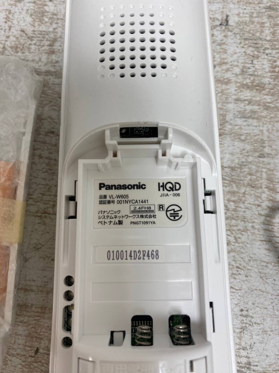 *a-142 panasonic Panasonic wireless monitor door phone VL-W605 cordless cordless handset charger pcs 