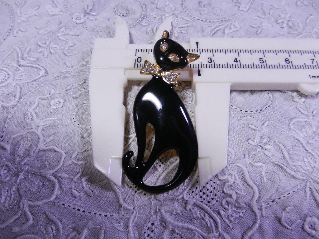 黒猫★ネコ★ブローチ３点_画像5
