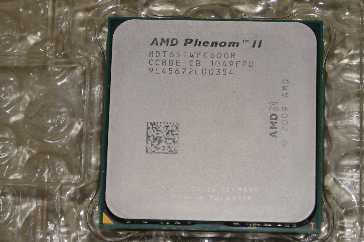 AMD PhenomⅡ X6 [2.9Gx6] 1065t AM3 92.6Wの省電力 美品 動作確認済_画像1