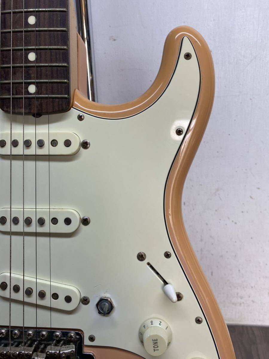 ♯065:Fender JAPAN フェンダージャパン ST-38 Stratocasterストラトキャスター　Pシリアル　ピンク_画像3