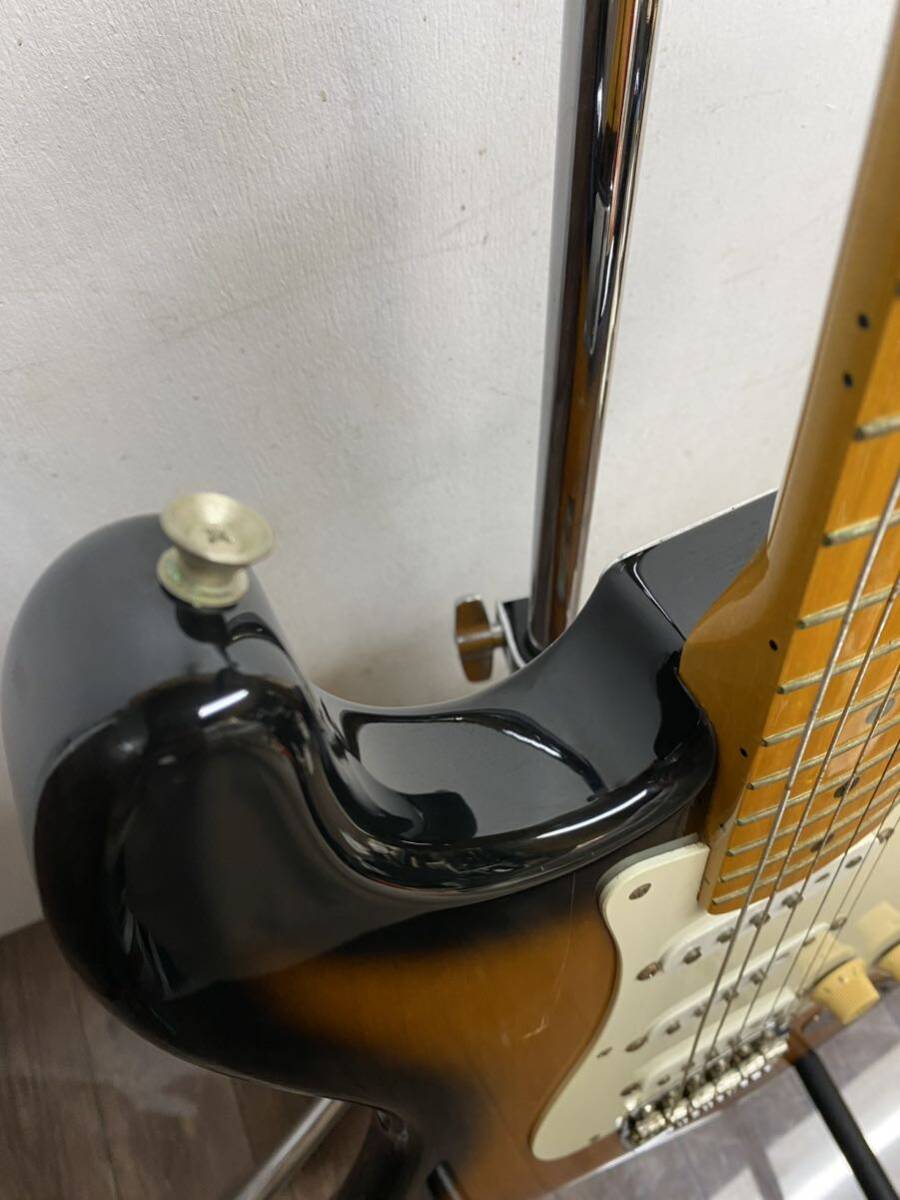 ♯076:Fender JAPAN フェンダージャパン Stratocasterストラトキャスター Oシリアル　Crafted in Japan_画像10