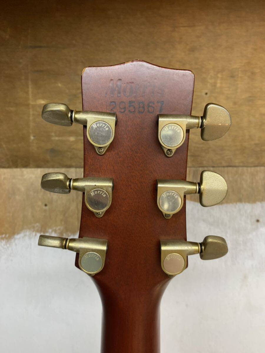 #055: Morris Morris MV-701 acoustic guitar serial No.295867 made in Japan 