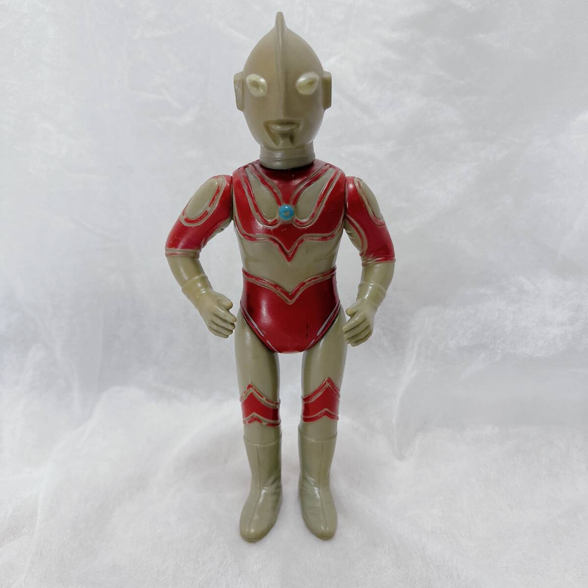 円谷プロ ブルマァク 当時物 ウルトラマン ソフビ人形 約23cm の画像1