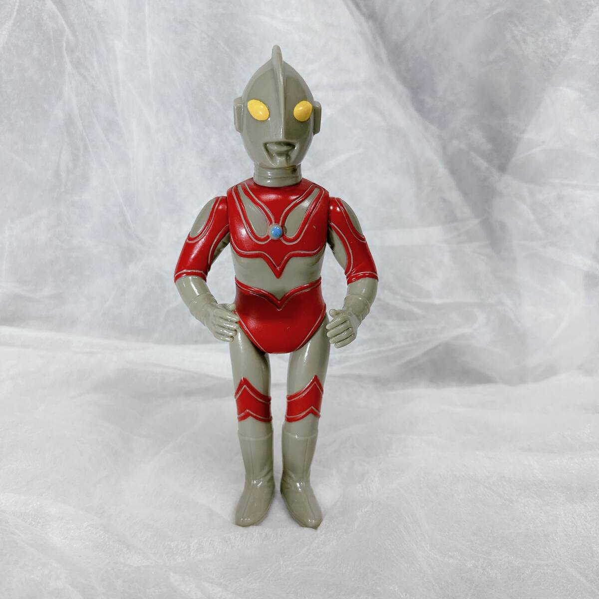 円谷プロ ブルマァク 当時物 ウルトラマン ソフビ人形 約22cm_画像1