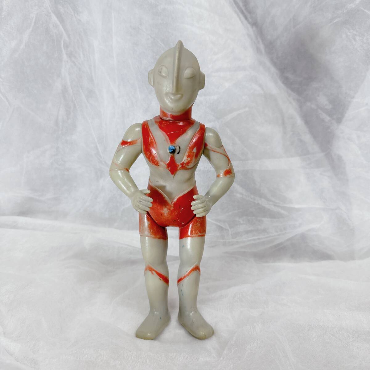 円谷プロ 当時物 ウルトラマン ソフビ人形 約23cm_画像1