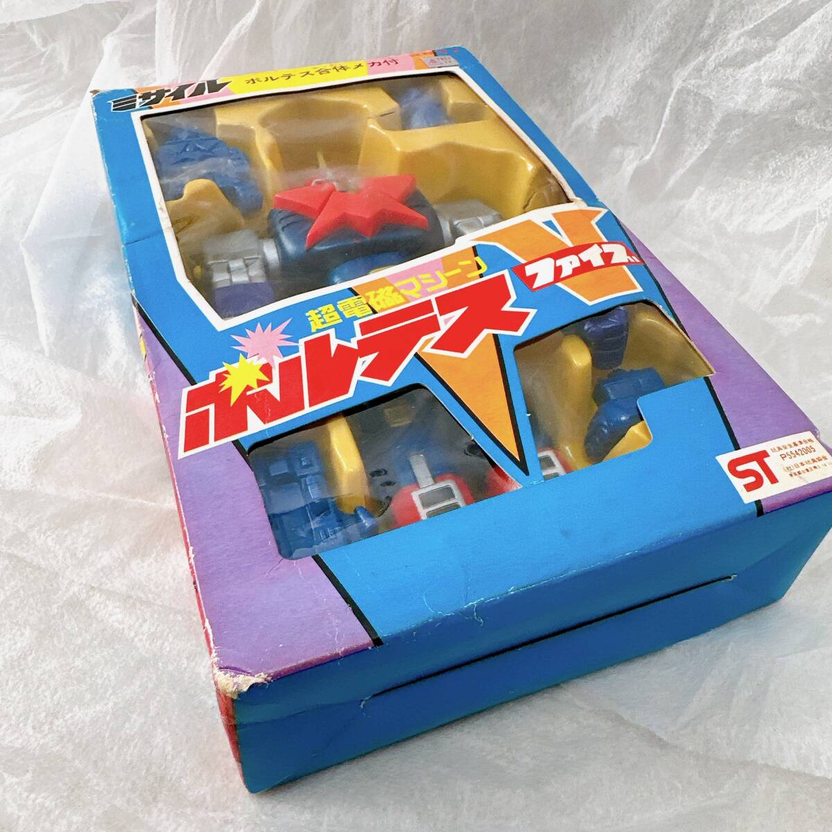 バンダイ 当時物 ボルテスV ミサイル ボルテス合体メカ付き - ソフビ バンダイ 当時物 ボルテスV ミサイル ボルテス合体メカ付き - ソフビ
