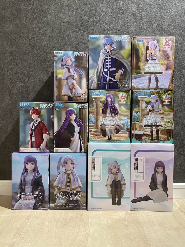 【新品未開封】葬送のフリーレン　11個セット　ぬーどるストッパー／Desktop×Decorate Collections／1/7スケールフィギュア／Luminasta_画像1