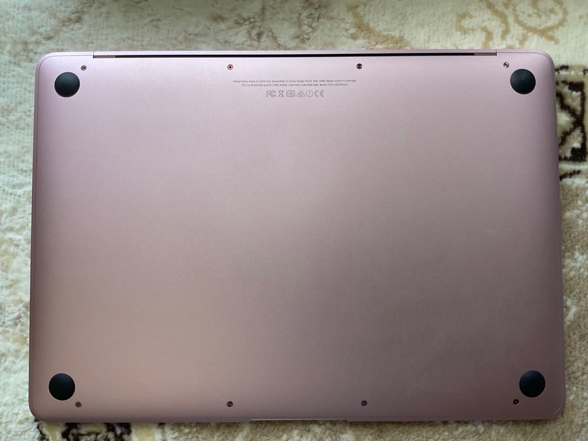 MacBook 12インチ ローズゴールド 16GB 2017