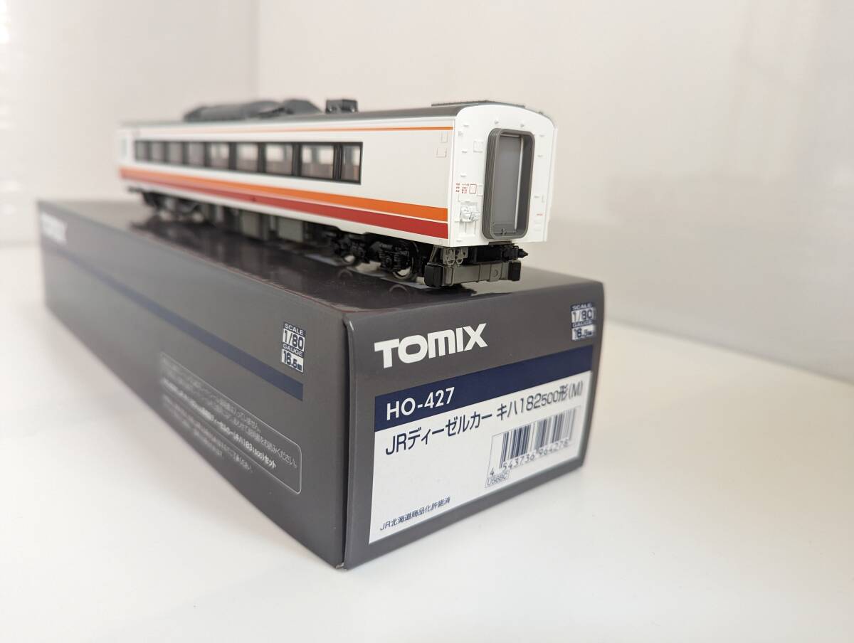 未使用 動作確認済み 0509T HO-427　JRディーゼルカー キハ182-500形(M) HOゲージ 鉄道模型 トミックス トミーテック TOMIX_画像1