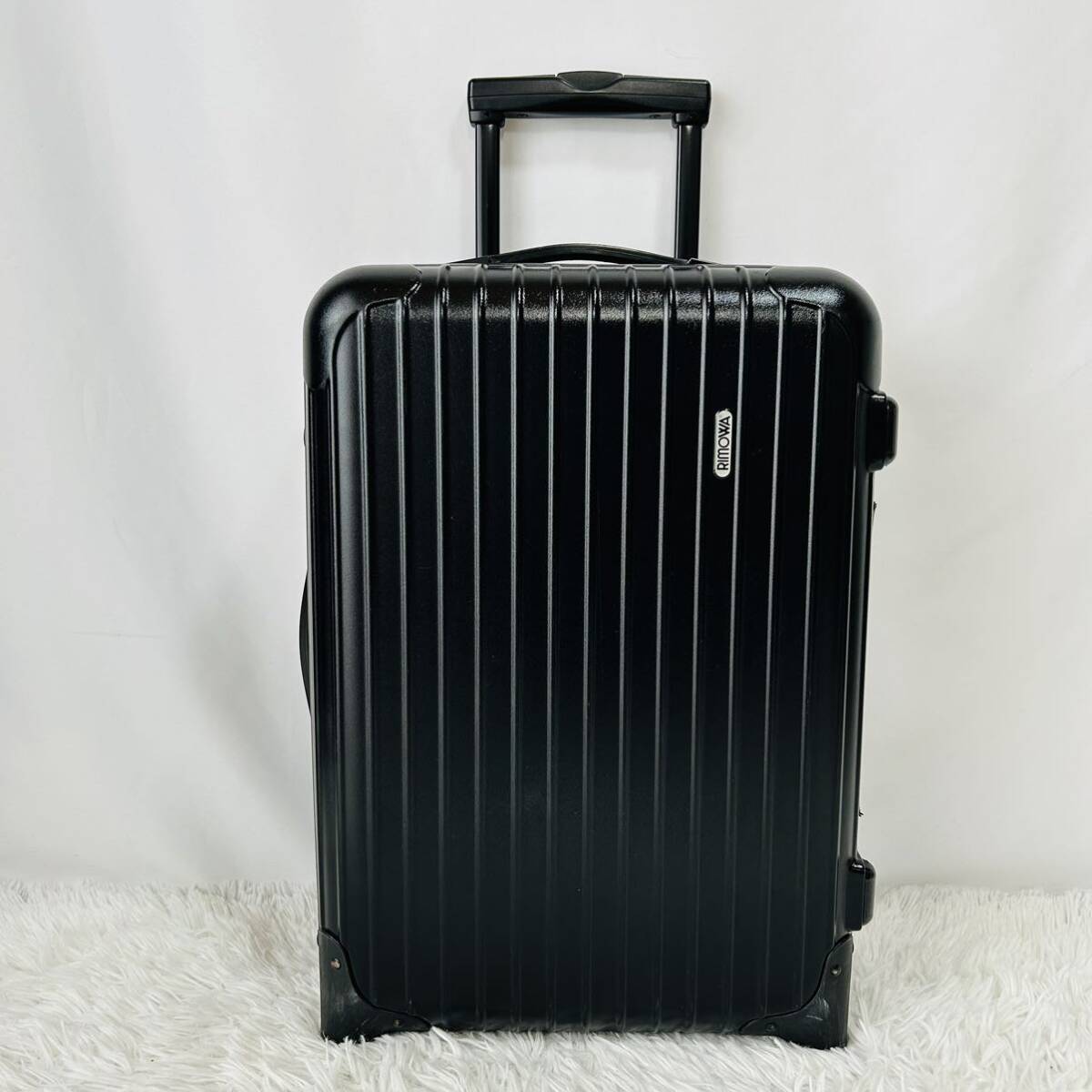  ultimate beautiful goods RIMOWA Rimowa salsa SALSA 35L 2 wheel machine inside bringing in possible mat black Carry case suitcase TSA lock 851.52