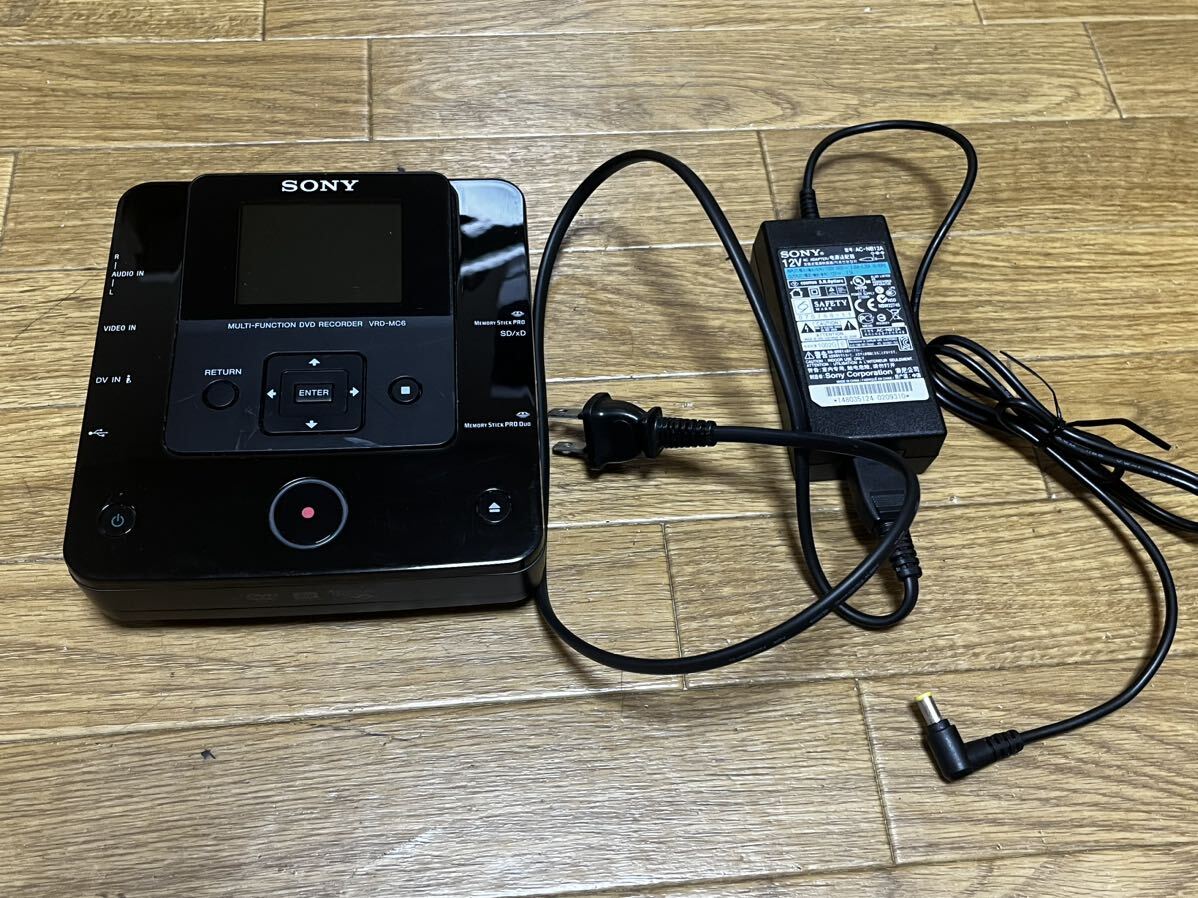SONY ソニー VRD-MC6 DVDレコーダー DVDライター ACアダプター_画像1