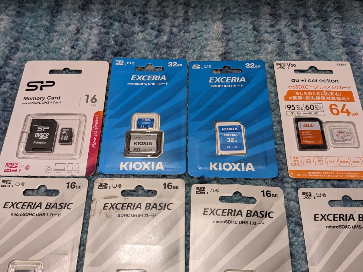 0605u0946　microSDHCカード SDHDカード 16GB 32GB 64GB KIOXIA SP SanDisk SUNEAST まとめ まとめて_画像4