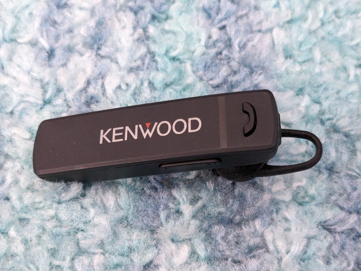 0605u1407　JVCケンウッド KENWOOD KH-M300-B 片耳ヘッドセット Bluetooth対応 左右両耳対応 ブラック_画像2