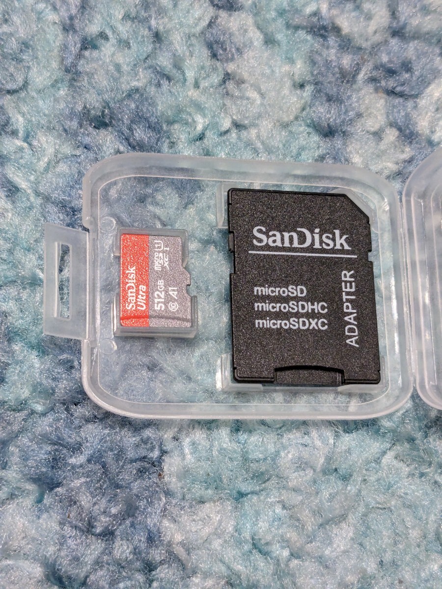 0605u1038 SanDisk ( SanDisk ) 512GB Ultra microSDXC UHS-I карта памяти адаптор имеется 120MB/s C10 U1 SDSQUA4-512G-GN6MA