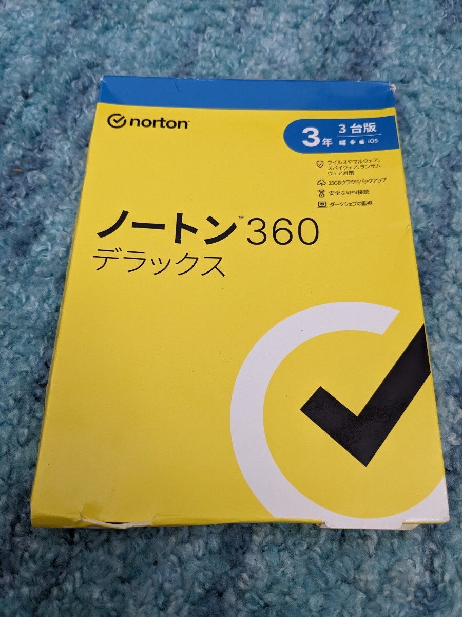 0605u1136　ノートンライフロック ノートン 360 デラックス 3年3台版_画像2