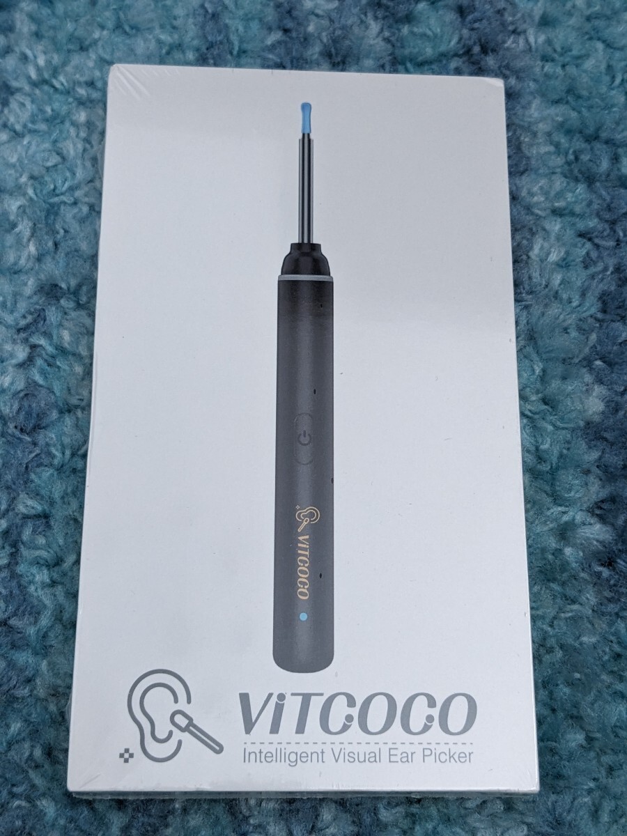 0605u1521　VITCOCO 耳かきカメラ みみかき イヤースコープ 極細レンズ 3.0mm カメラ 500万画素 1920P画質 IP67防水 LEDライト付 色不明_画像2