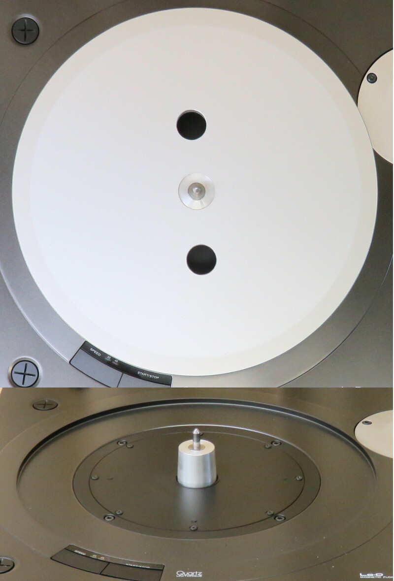  turntable system Lo-D TU-1000 arm less ( conform arm valid length 229~250mm) power supply unit sectional pattern body 38kg operation verification settled 