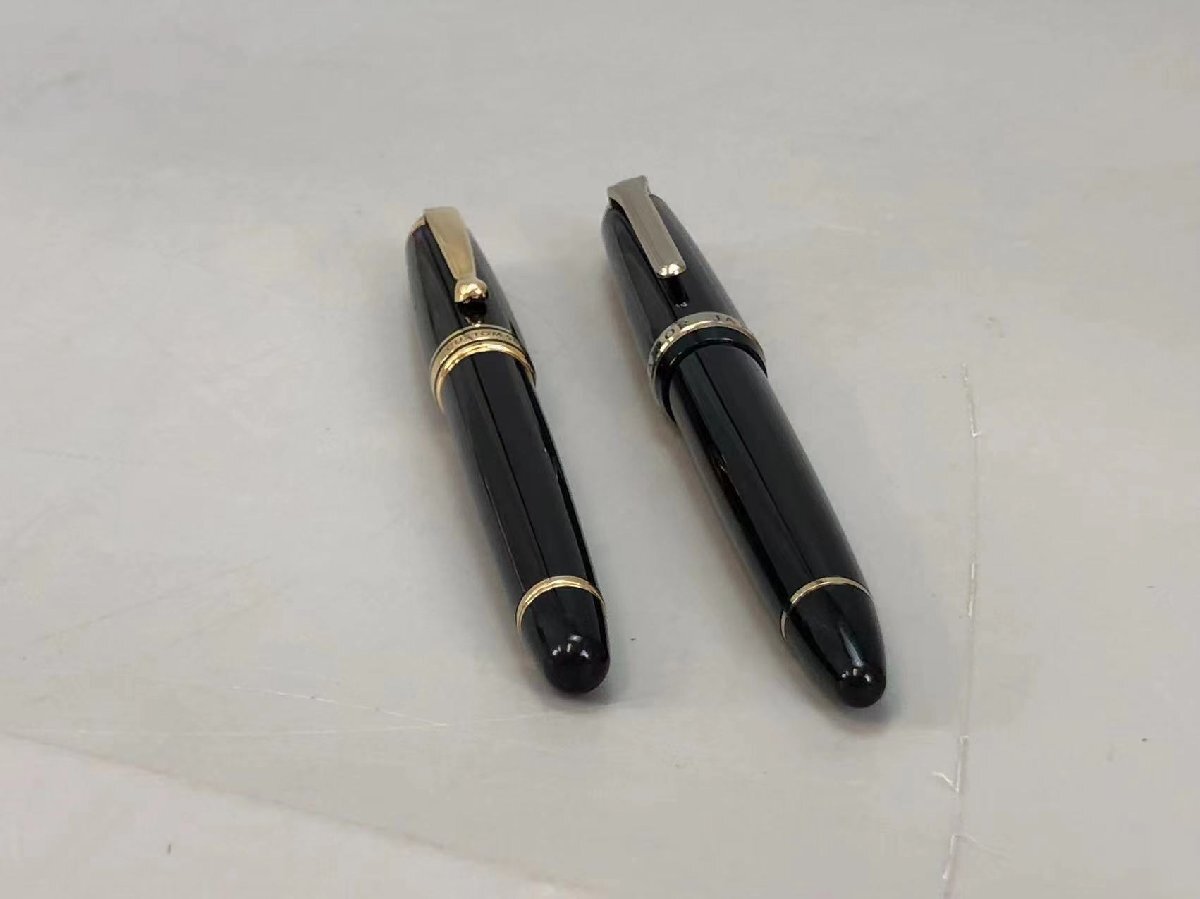 M0320 SAILOR セーラー PILOT パイロット 万年筆 2点 JAPAN PROFIT CUSTOM98 ペン先 21k 14k 585 文房具 筆記用具_画像8