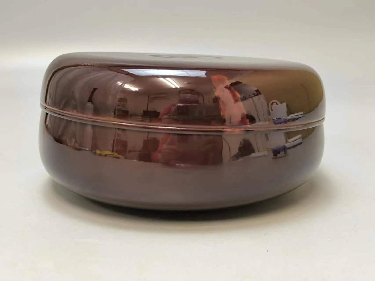 E0100Z6 Nakamura ...yan ho коробка для выпечки чайная посуда кондитерские изделия горшок . контейнер японская посуда из дерева лакированные изделия лаковый прикладное искусство вместе коробка 